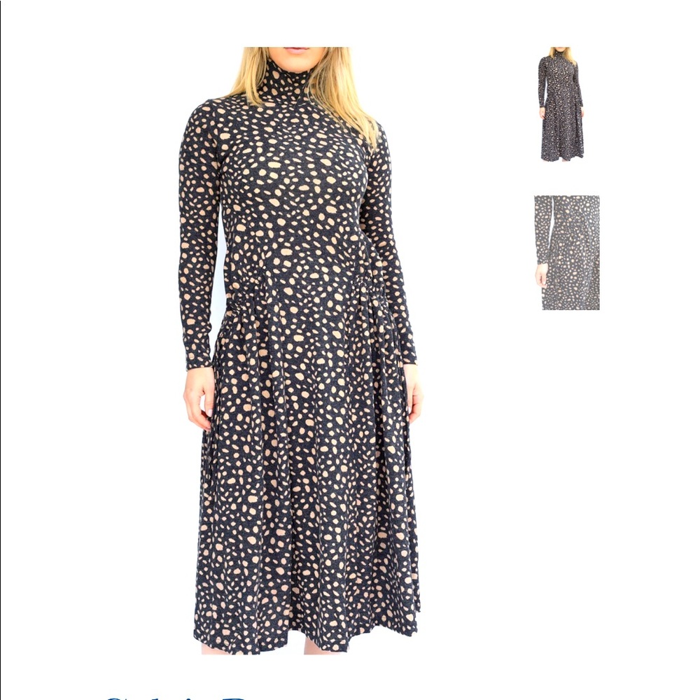 NWT sweater print dress